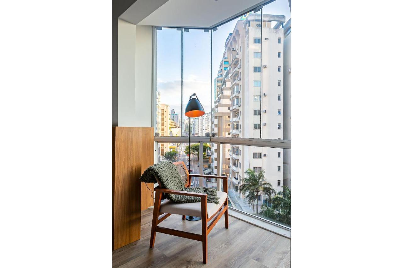 Vista Parcial Do Mar | 150M Do Shopping #Ca40 Apartment Florianopolis Bagian luar foto